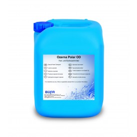 Ozerna Polar OD -  Detergent lichid delicat pentru textile colorate, fara parfum, 20 kg - Bufa