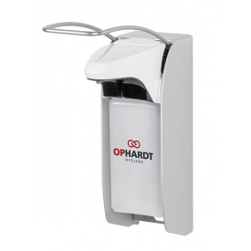 Dispenser sapun lichid / dezinfectant IMS ELS A/24 Ingo-Man Smart cu levier lung, 500 ml, aluminiu - OpHardt