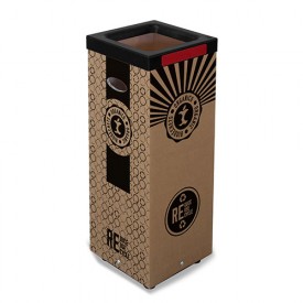 Container de Carton pentru deseuri organice 60L, rosu - Marcheselli