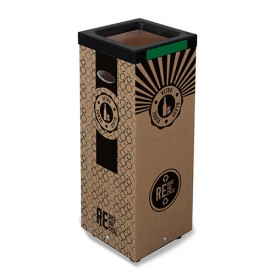 Container de Carton pentru sticla 60L, verde - Marcheselli
