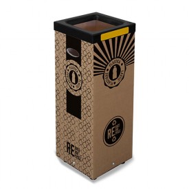 Container de Carton pentru plastic/metal 60L, galben - Marcheselli