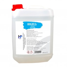 Higeea - Gel dezinfectant pentru maini pe baza de alcool, 5L