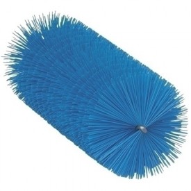Perie tubulara cu maner flexibil  Ø60 mm, peri medii, 200 mm, albastra - Vikan