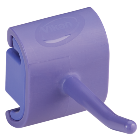 Suport perete (carlig) Hygienic 1 produs 41,5 mm, violet - Vikan