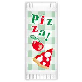 Suport tacamuri cu servetel, 38 x 38 cm, Pizza Basta - Fato