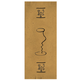 Suport tacamuri cu servetel, 38 x 38 cm, Wine Bar - Fato