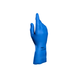 Manusi reutilizabile latex natural, albastru - Vital 165 - Spontex
