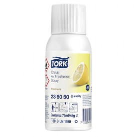 Odorizant pentru dispenser Tork Air Freshener, Citrice, 75 ml - Tork