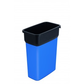 Container mediu colectare selectiva deseuri Selecto Premium 55L, albastru - Rothopro