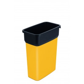 Container mediu colectare selectiva deseuri Selecto Premium 55L, galben - Rothopro
