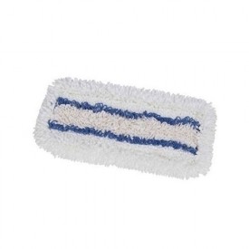 Mop plat cu velcro Scandic Mono Tronic 28 cm, alb/albastru - Vermop