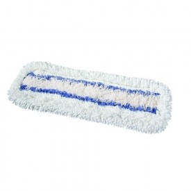 Mop plat Clipper Tronic 40 cm, alb/albastru - Vermop