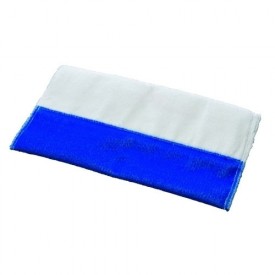 Mop plat abraziv Twixter Blue 40 cm, alb/albastru - Vermop