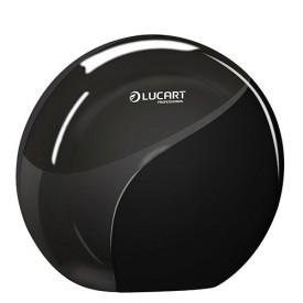 Dispenser hartie igienica rola Mini Jumbo Identity, negru - Lucart