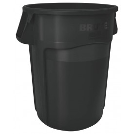 Container Brute cu canale de ventilare 166.5 L, negru - Rubbermaid