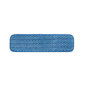 Mop plat Hygen microfibra umed 40 cm, albastru - Rubbermaid