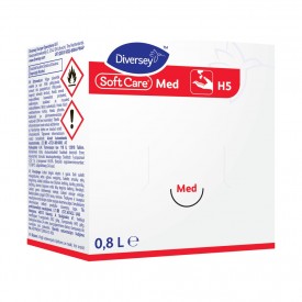 Soft Care MED H5 - Gel dezinfectant pentru maini pe baza de alcool, 800 ml - Diversey