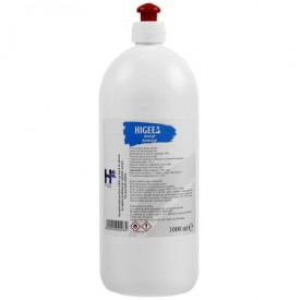 Higeea - Gel dezinfectant pentru maini pe baza de alcool, 1L