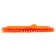 Matura cu peri medii, 250 mm, portocaliu - Vikan