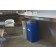 Container Untouchable reciclare deseuri 87 L, albastru - Rubbermaid