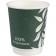 Pahare biodegradabile din carton pentru cafea Abena Gastro Green Leaves 9.1cm, Ø8cm, 24 cl 8 Oz - Abena