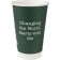 Pahare biodegradabile din carton pentru cafea Abena Gastro Green Leaves 13.5cm, Ø9cm, 50 cl 16 Oz - Abena
