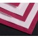 Servetele 40x40 cm 4 straturi, Bicolor, bordo cu roz - Fato
