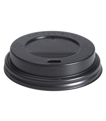 Pahare carton - Capace pentru pahare carton 8 Oz, negru - Abena - Romsales.ro