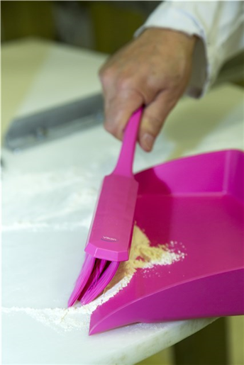 Perie UST cu peri medii 330 mm, Vikan, roz