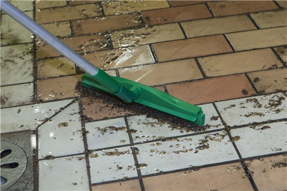 Racleta Hygiene cu cap rotativ si rezerva 600 mm, Vikan, verde