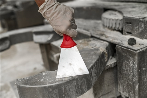 Scraper lamela inox 100 mm, Vikan, roz