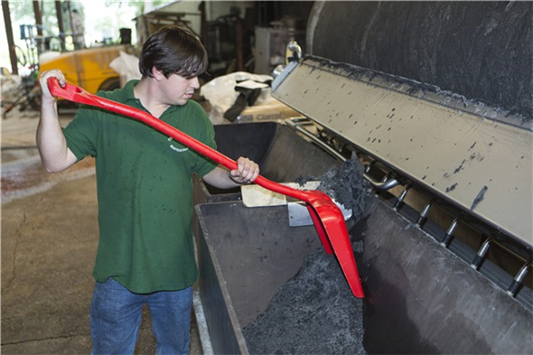 Lopata ergonomica 1310 mm, Vikan, verde