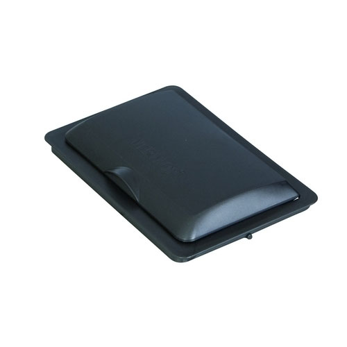 Capac galeata rectangulara 6 L, Vermop, antracit