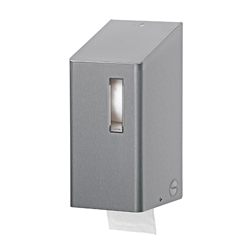 Dispenser hartie igienica rola standard SanTRAL TRU 2 E AFP, inox - OpHardt