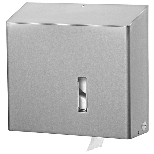 Dispenser hartie igienica rola standard SanTRAL MRU E AFP, inox - OpHardt