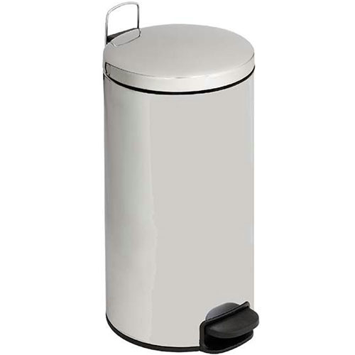 Cos gunoi cu pedala Bin Plus 30L, inox - Medial