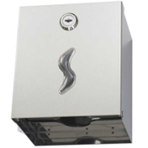 Dispenser hartie igienica pliata 250 sheets, lucios - Medial International