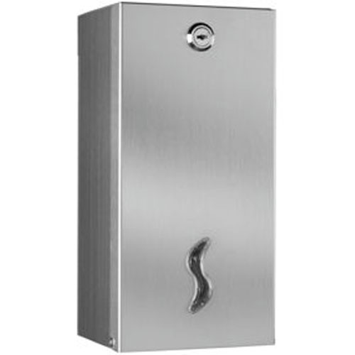 Dispenser hartie igienica pliata 500 sheets, satinat - Medial International