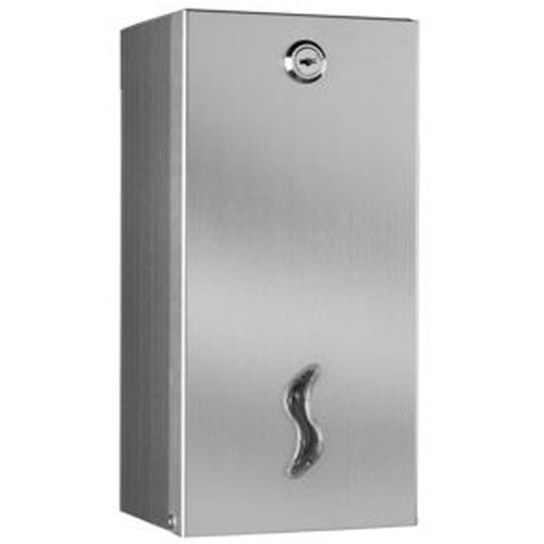 Dispenser hartie igienica pliata 500 sheets, satinat - Medial International