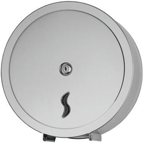 Dispenser hartie igienica rola maxi jumbo 400 m, Brinox lucios -  Medial International