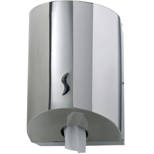 Dispenser rola cu derulare centrala Brinox Spiral, inox - Medial