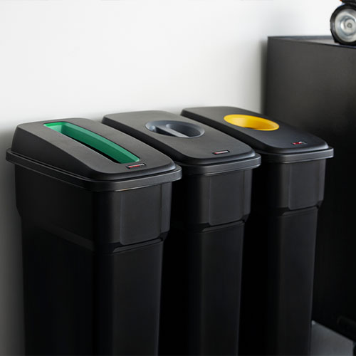 Capac deseuri cutii pentru container Selecto 55L/70L, Rothopro, rosu