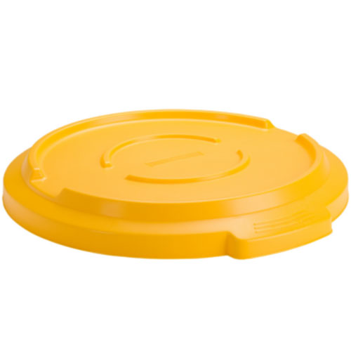 Capac pentru container mare rotund Titan 120L, Rothopro, galben