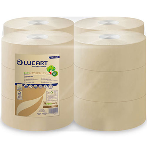 Hartie igienica rola mini jumbo, EcoNatural 150 - Lucart