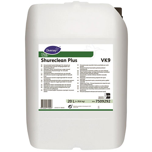 Shureclean Plus - Detergent spumant neutru, 20 L - Diversey
