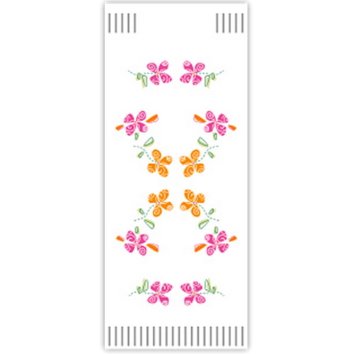 Suport tacamuri cu servetel, 38 x 38 cm, Happy Flowers - Fato