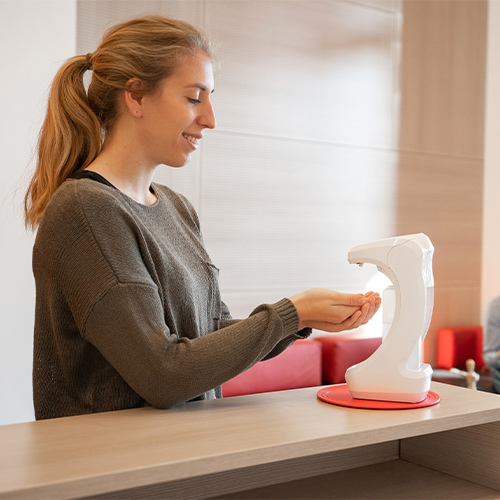 Dispenser RX 5 T cu tavita 500 ml, plastic - OpHardt