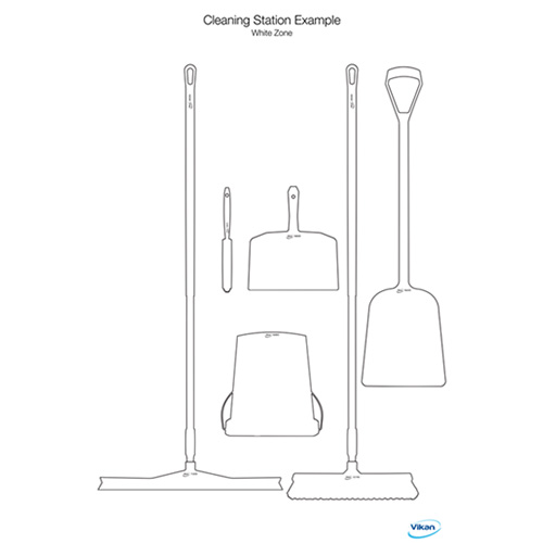 Panou shadow board - Vikan