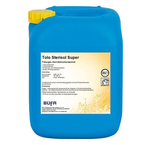 Tolo Sterisol Super - Dezinfectant lichid pe baza de clor activ, 24kg - Bufa