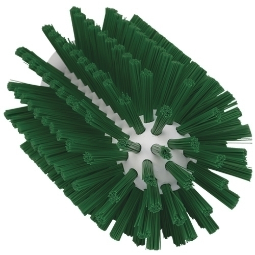Perie curatare tevi Ø77 mm, peri medii, Vikan, verde